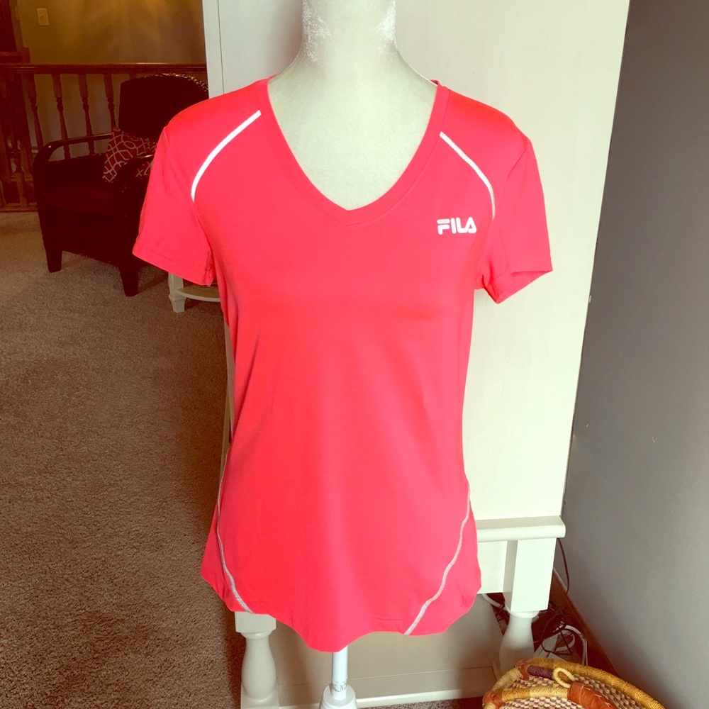 Pink fila sport shirt